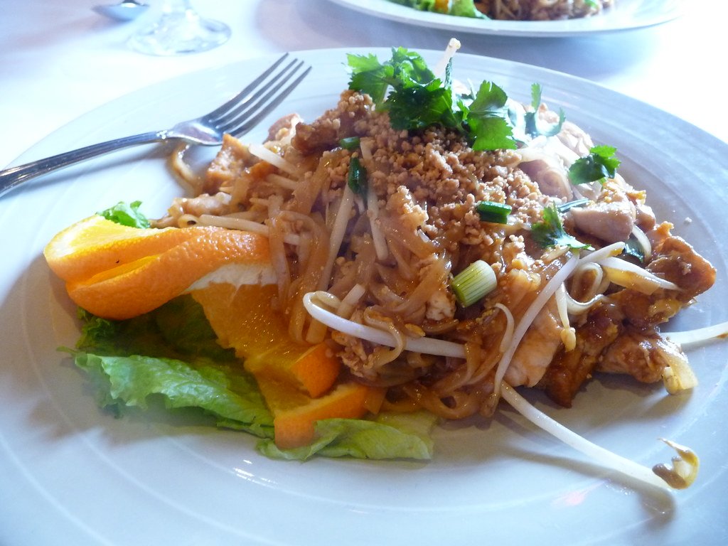 a plate of thai recipe