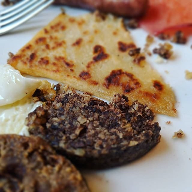 haggis at breakfast