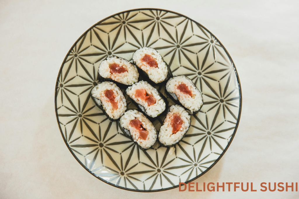 sushi in a bowl