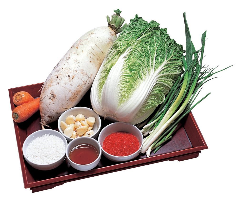 ingredients of kimchi