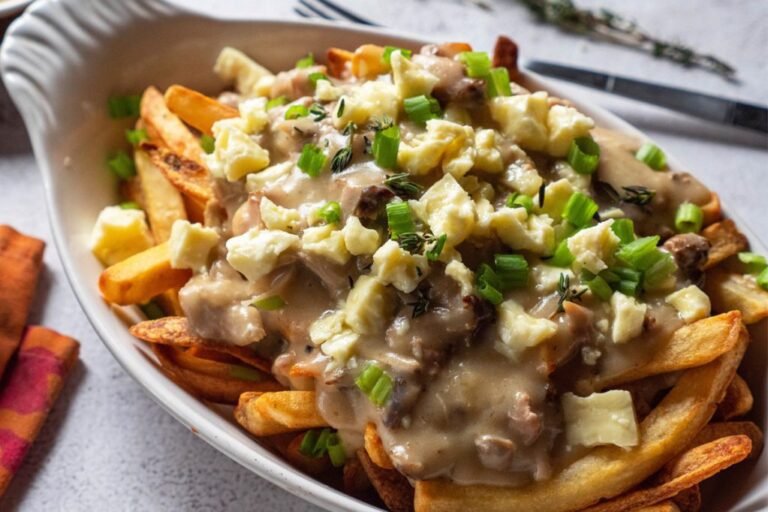 Poutine in a bowl