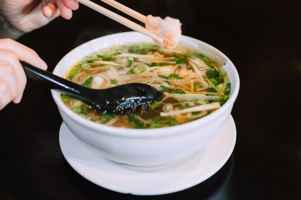 Pho in a bowl