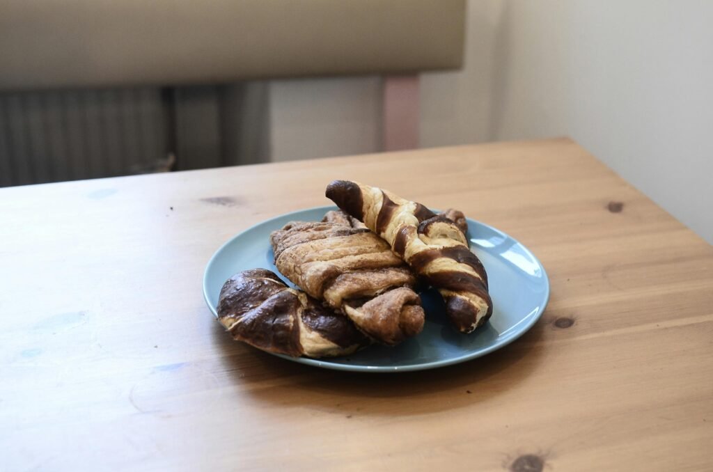 Pillsbury Croissants in a plate