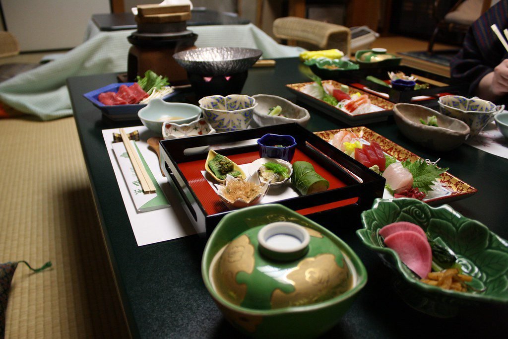 Kaiseki Ryori at Hakone Ryokan