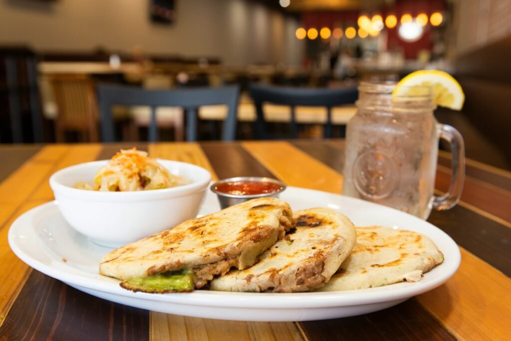 Pupusa Recipe Delight in a plate