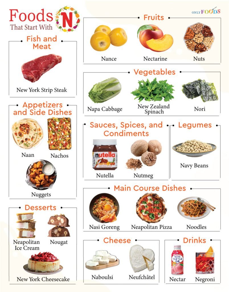 Foods That Start With N