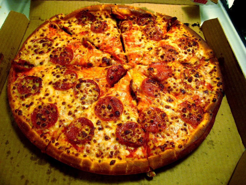 deep dish pizza